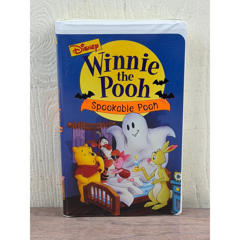 Winnie the Pooh Spookable Pooh VHS 2000 Disney Halloween Animated Kids